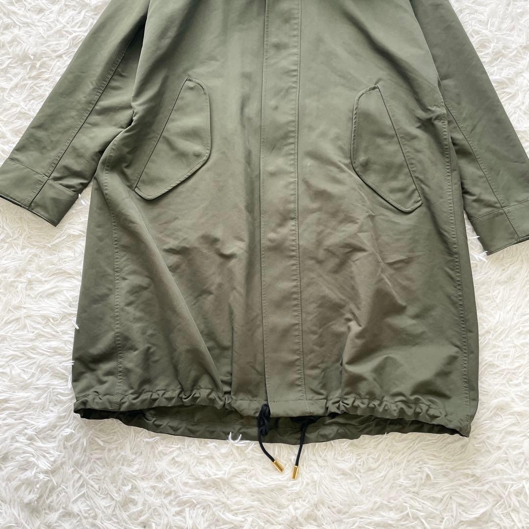 THE RERACS ザリラクス モッズコート ロング カーキ 36