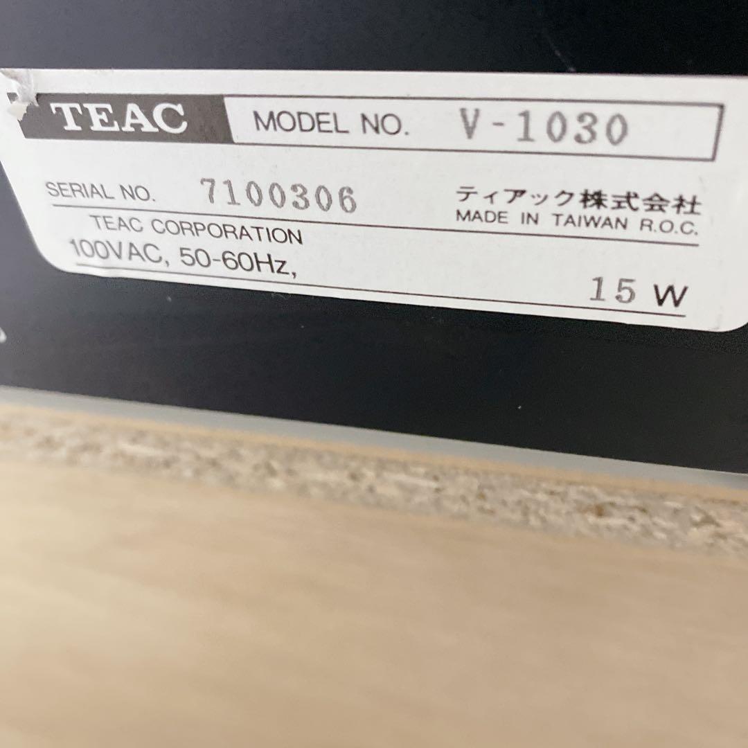 【名機・高音質】 TEAC V-1030 カセットデッキ 3ヘッド