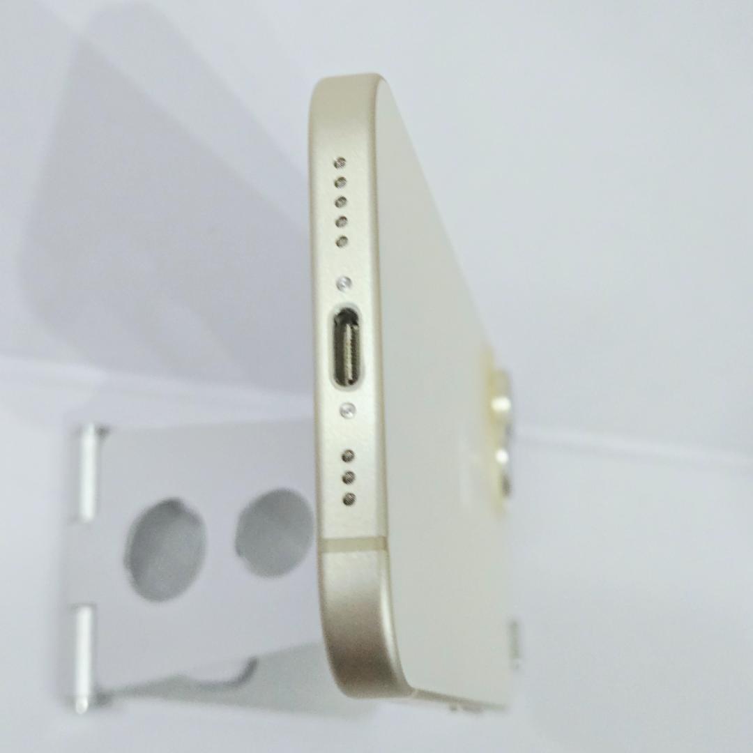 01 iPhone15 イエロー SIMフリー 極美品 バッテリー89%