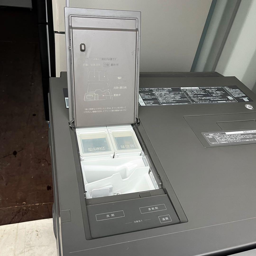 取付無料！パナソニックcuble洗剤自動投入・熱乾燥搭載シルバー洗濯機！冷蔵庫