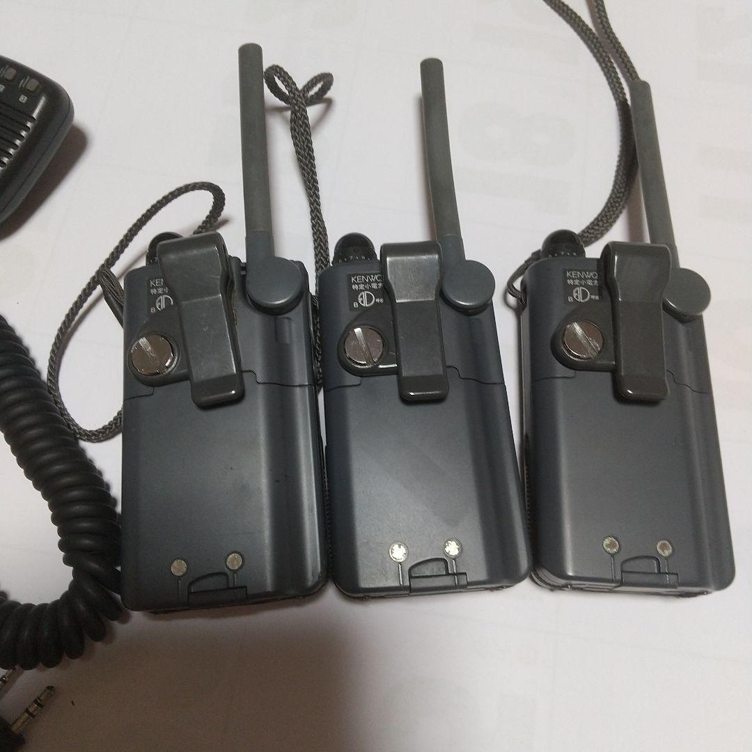動作確認済み KENWOOD DMC-3 トランシーバー 3台セットマイク付き