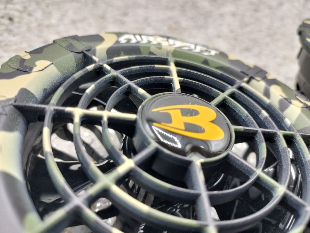 2024年モデル22V バートルエアークラフト　ファンバッテリーセット