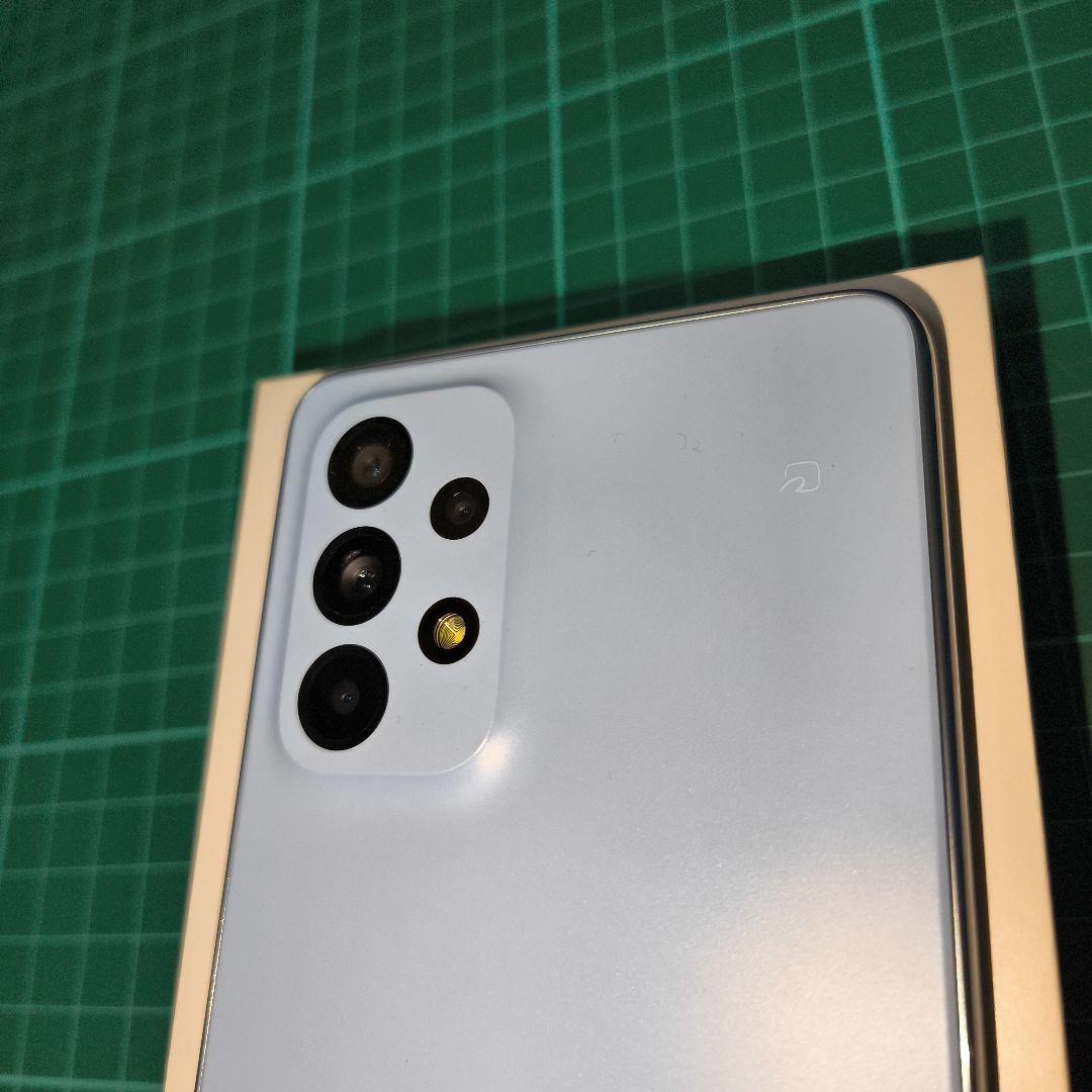 Galaxy　A53　5G　SCG15　オーサムブルー　サムスン