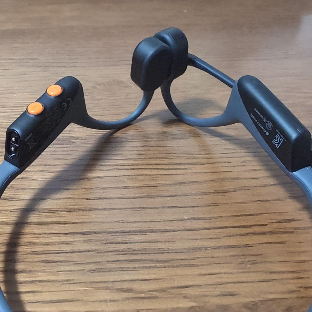 【AFTER SHOKZ】OPENCOMM 骨伝導イヤホン 専用ケース付き