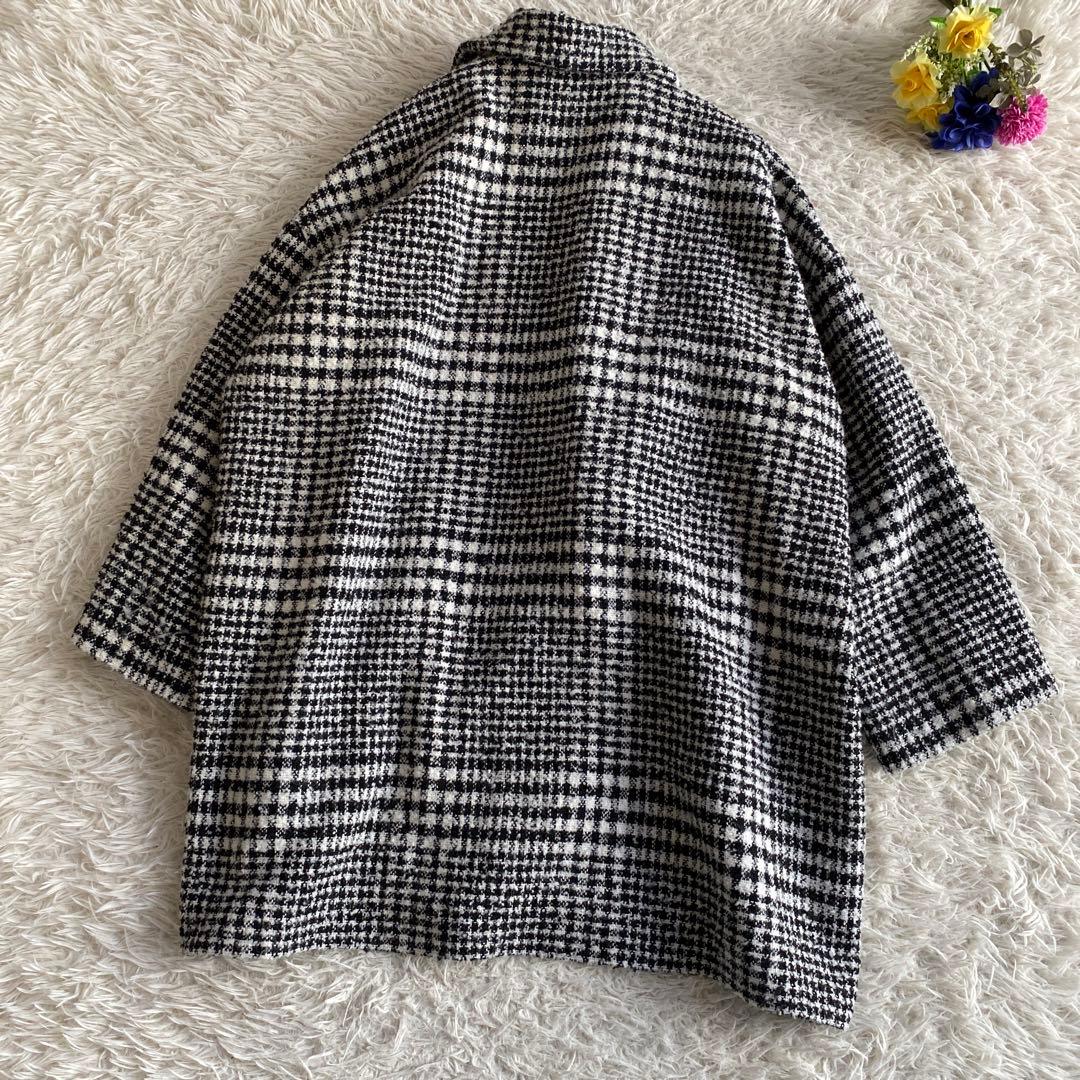 Mila Owen ワイドシルエットダブルブレストコート