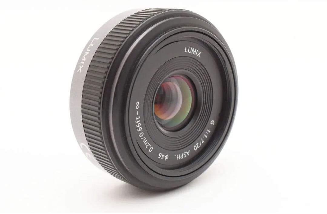 LUMIX G 20mm F1.7 ASPH. レンズ