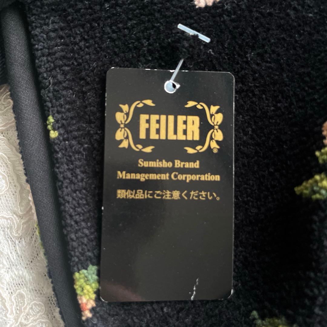 【新品未使用タグ付き】FEILERフェイラー　 エプロン　豪華　花柄
