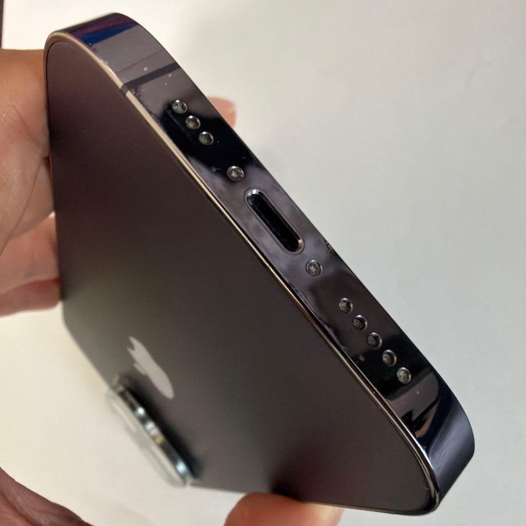 【値下げ】【美品】iPhone14 Pro本体 （ディープパープル，256GB）