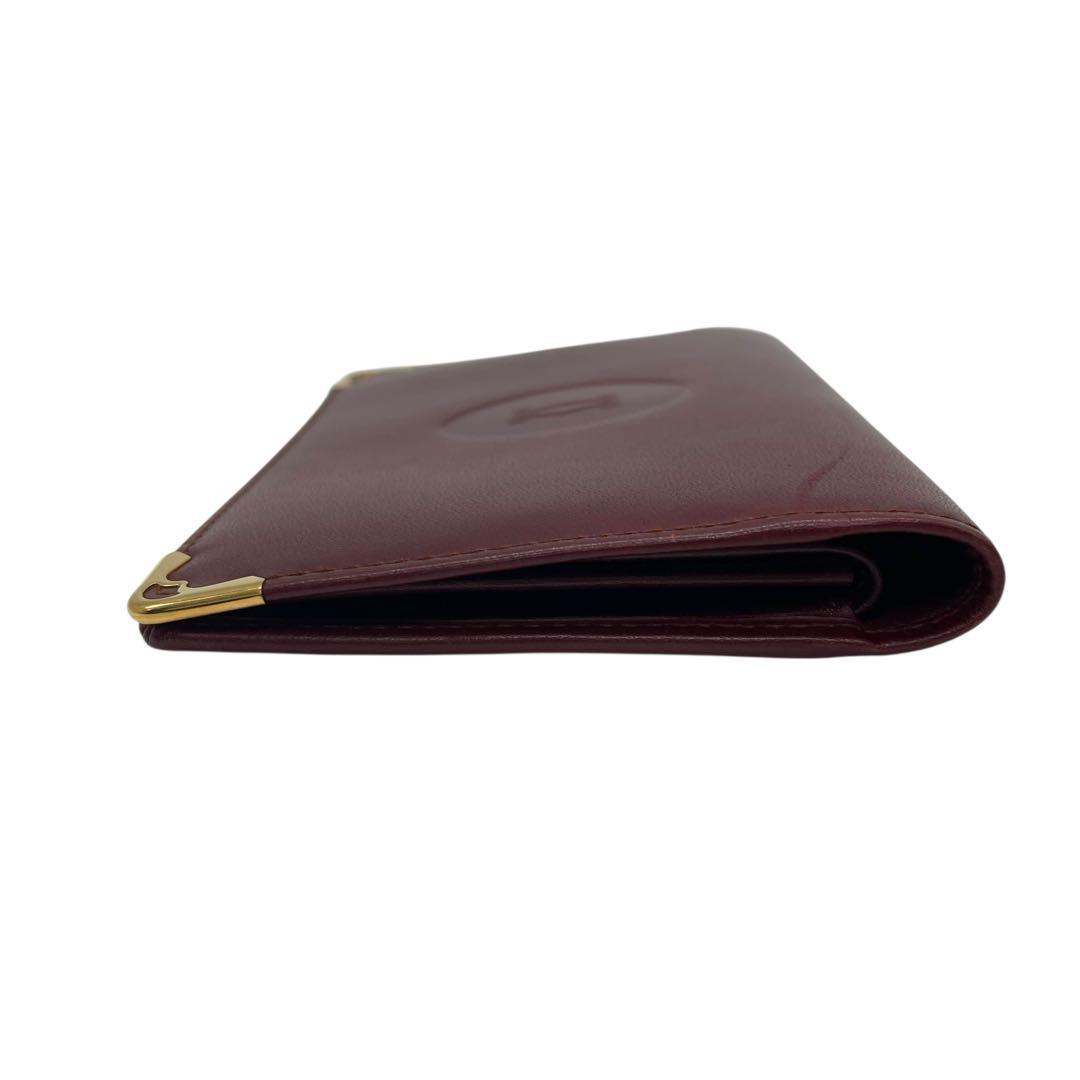 美品　Cartier カルティエ　w6 二つ折り　ケース　名刺入れ　レザー