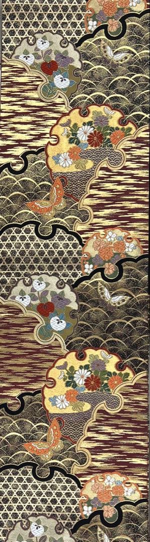 小柄な方　振り袖　フルセット　白　別誂長襦袢　成人式　金彩加工　刺繍入り　736