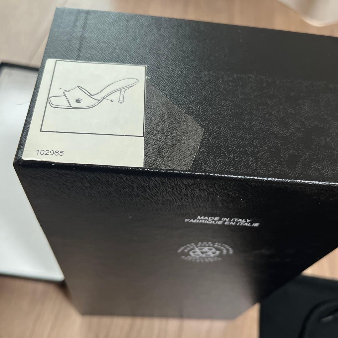 CHANEL ブラック ミュール 箱・保存袋付き