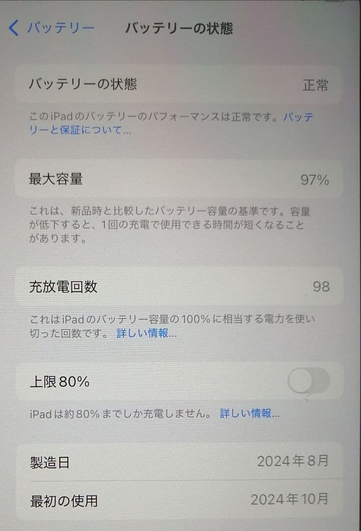 Apple iPad mini 第7世代 256GB Wi-Fi スペースグレー