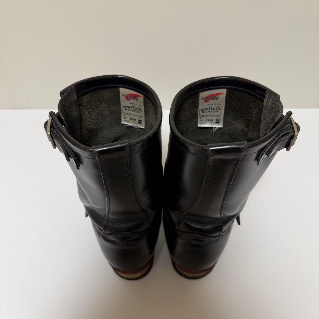 レッドウィング　2268 エンジニアブーツ　26cm スチールトゥ バイカー