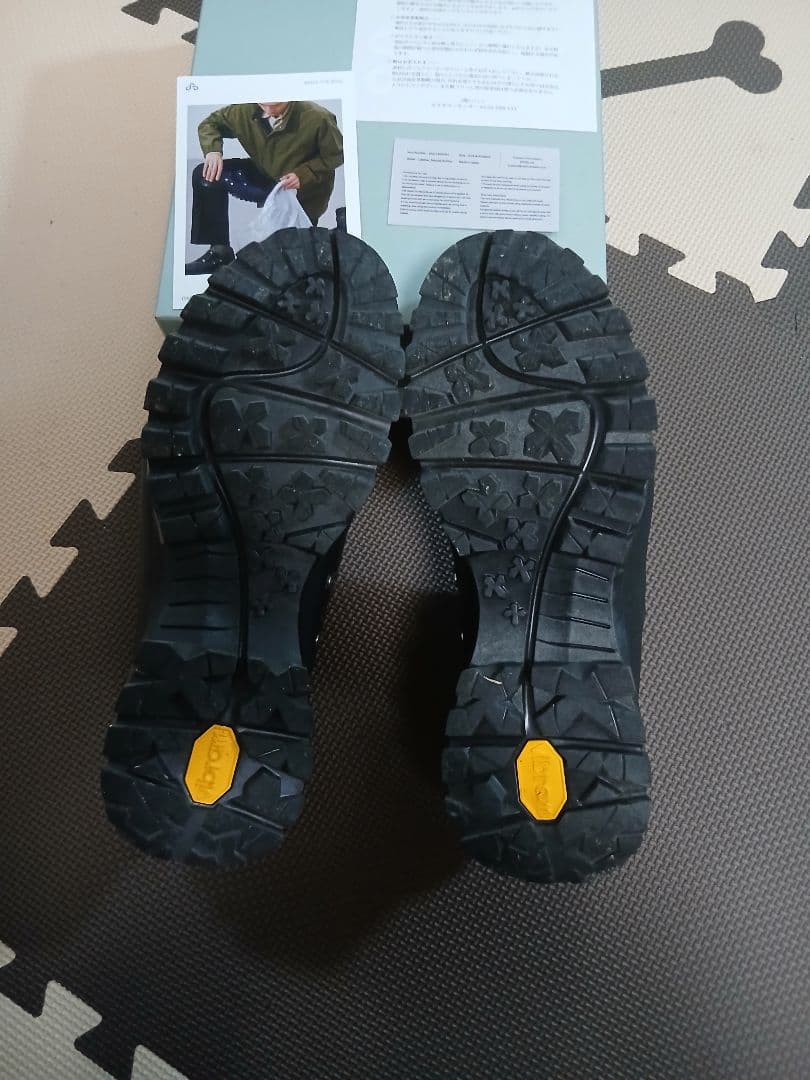 美品　OAO LES ARCS BOOTS LOW ブラック　28CM