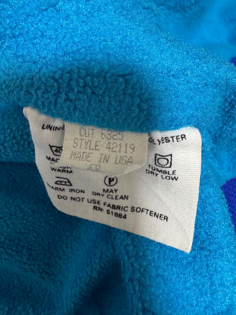 80s patagonia シェルドシンチラ USA製 ブルー サイズ12