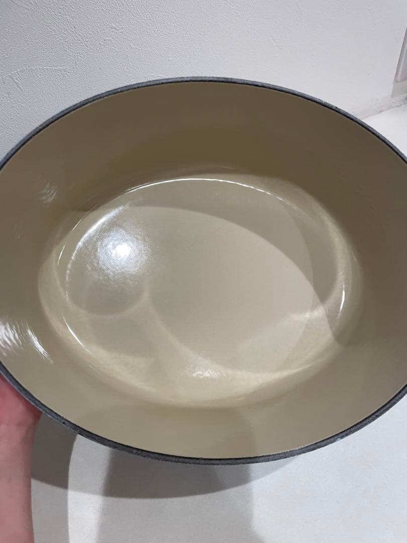 Le Creuset ル・クルーゼ　可愛いライトブルー 25cm 鍋　美品