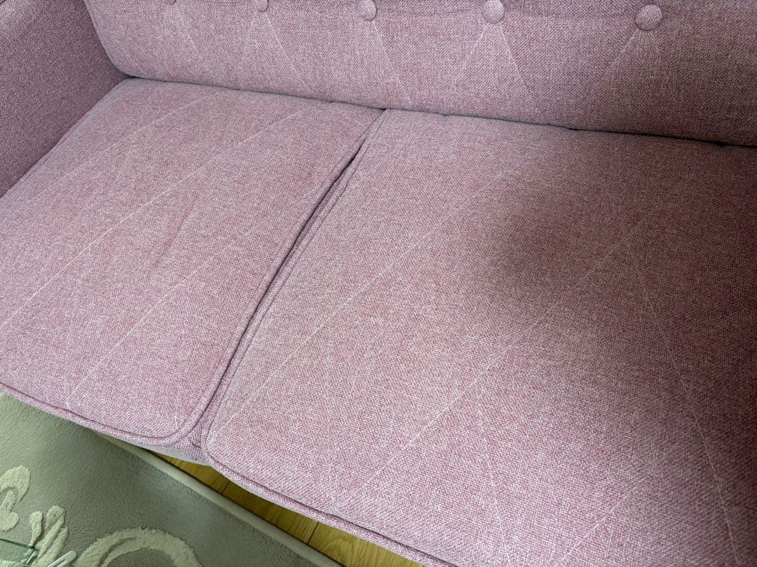 ピンク ソファ 2人掛け