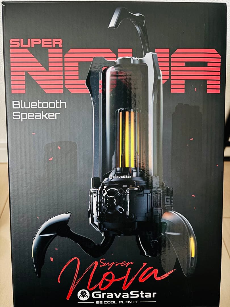 GravaStar Supernova ワイヤレス ポータブル スピーカー