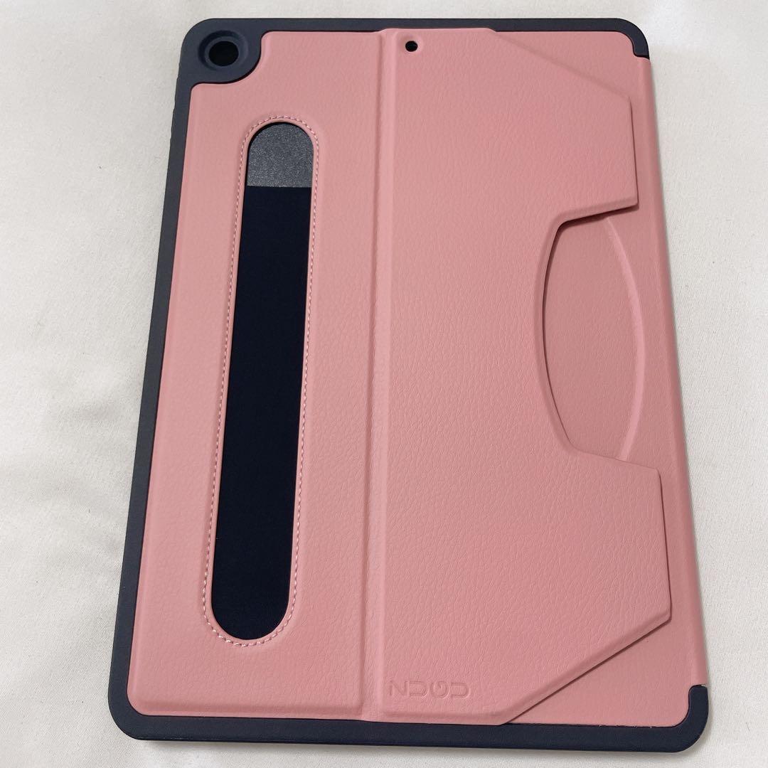 ZUGU iPadケース第9/8/7世代10.2インチ　カバー　ローズピンク