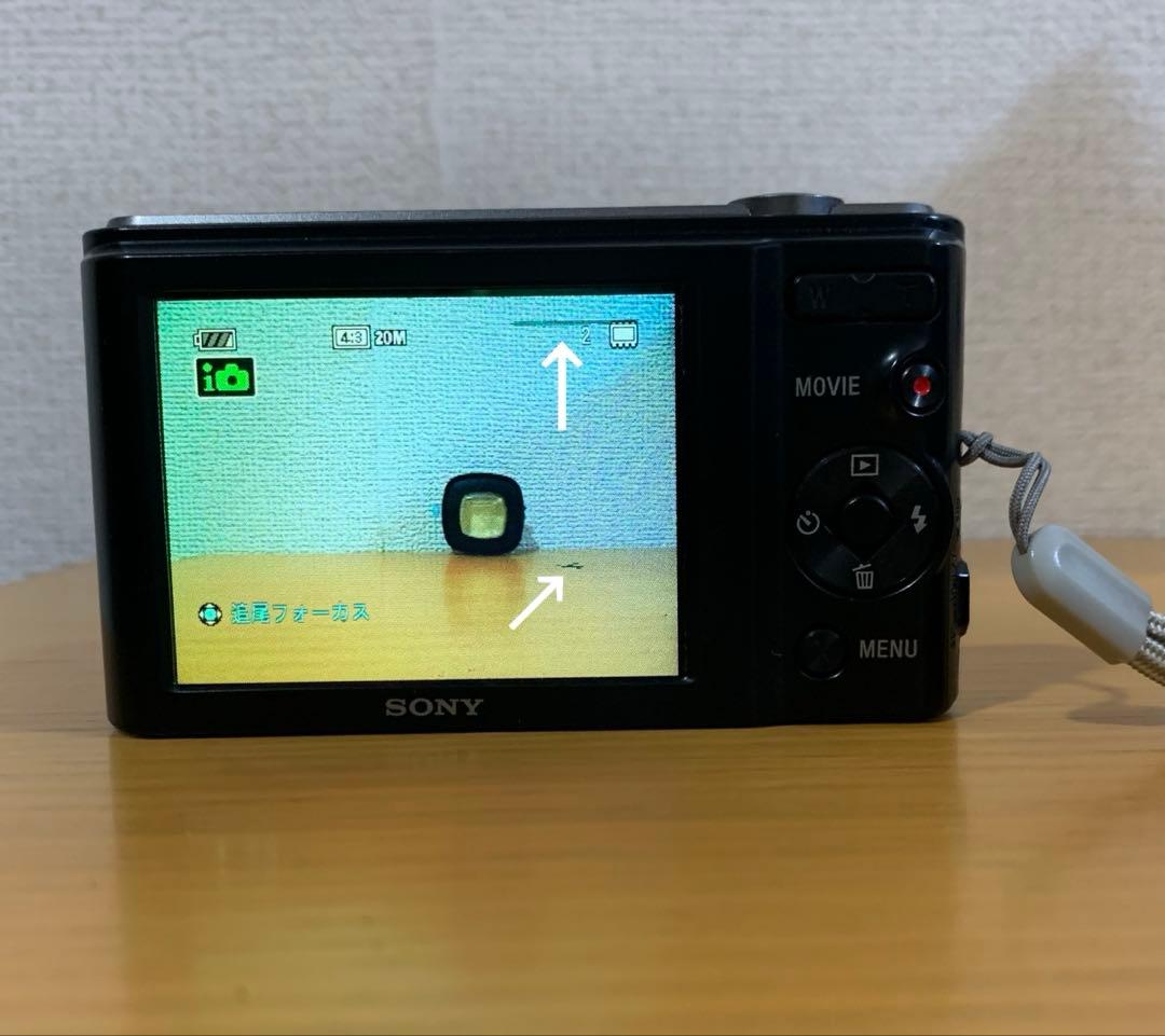 作動品　SONY Cybershot DSC-W810 デジタルカメラ