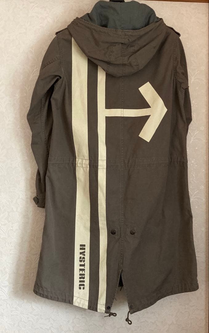 HYSTERIC カーキ モッズコート