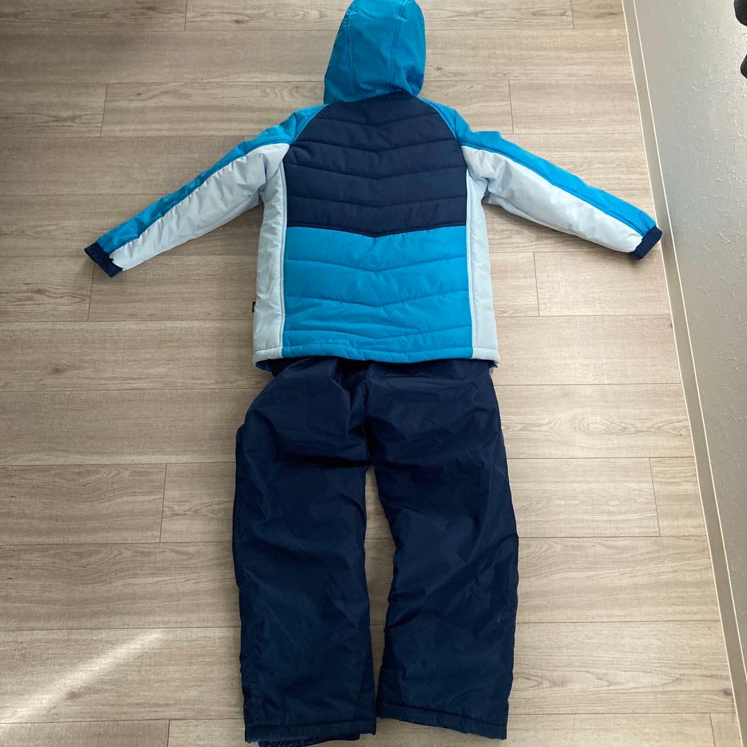 未使用 スパイダー スキーウェア上下 ジュニア用 子供用 10 160㎝ ブルー