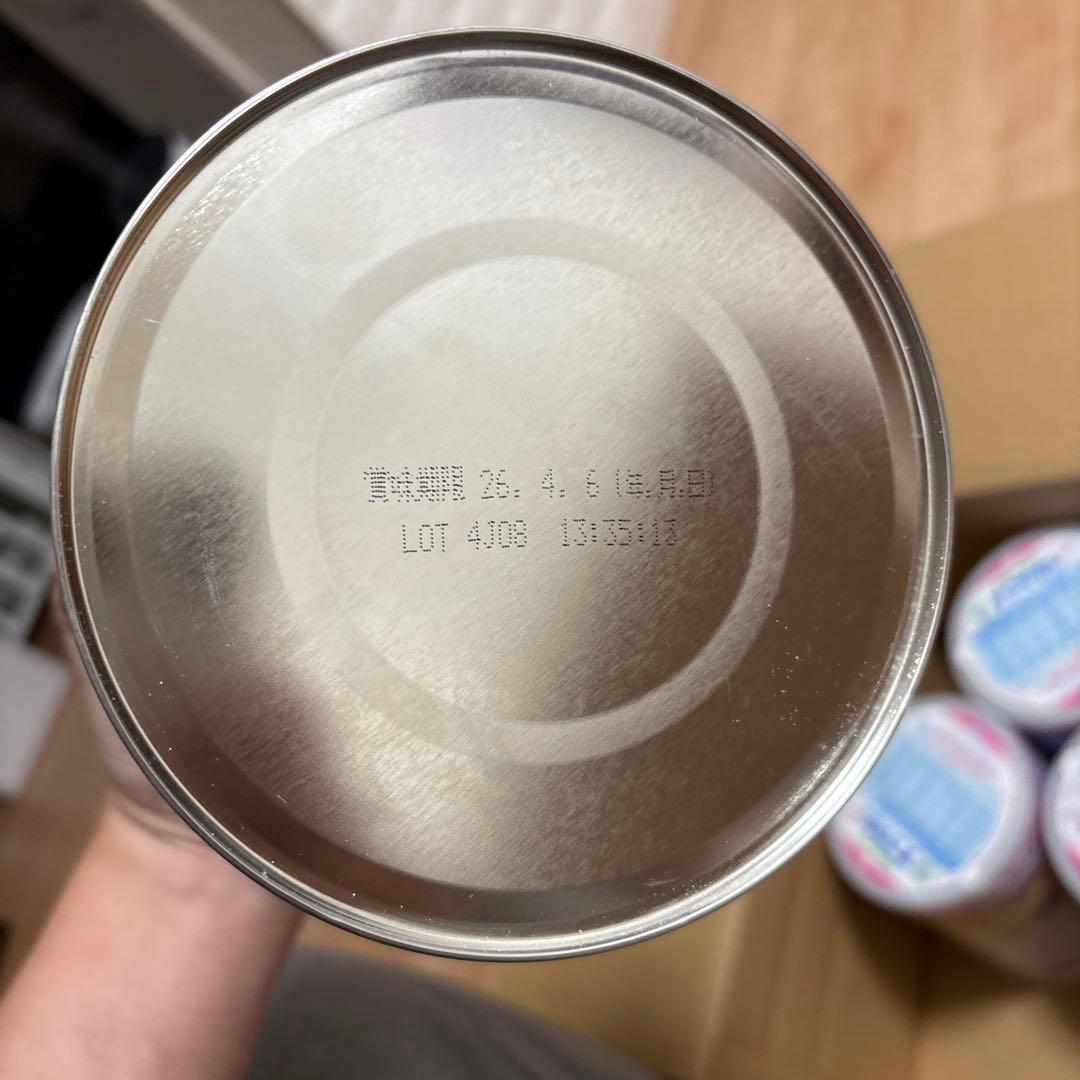 ビーンスタークすこやか 大缶 800g粉ミルク新品7缶+(半端1缶)まとめ売り