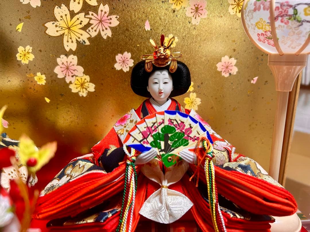 美品 人形の久月 雛人形