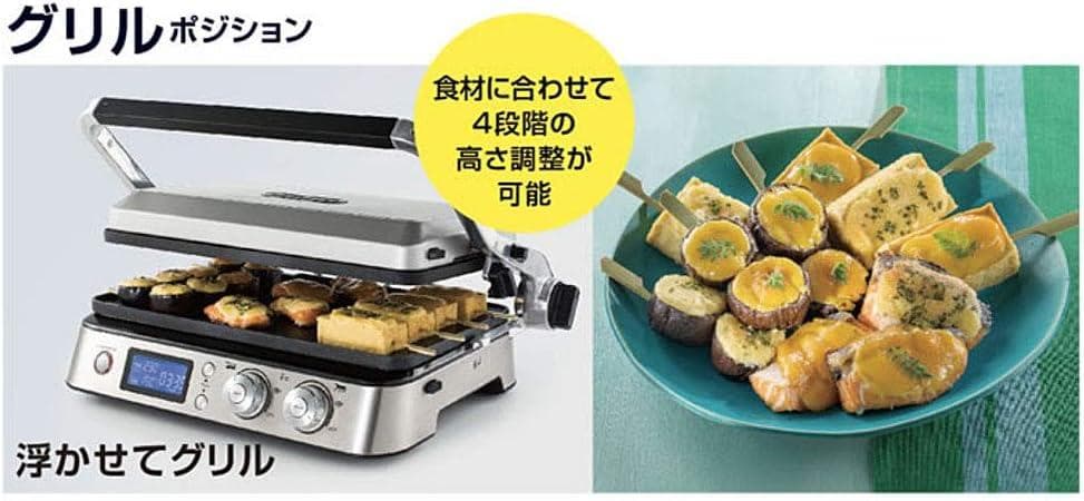 (A) DeLonghi CGH1011DJ ホットプレート（ワッフル＋波型）