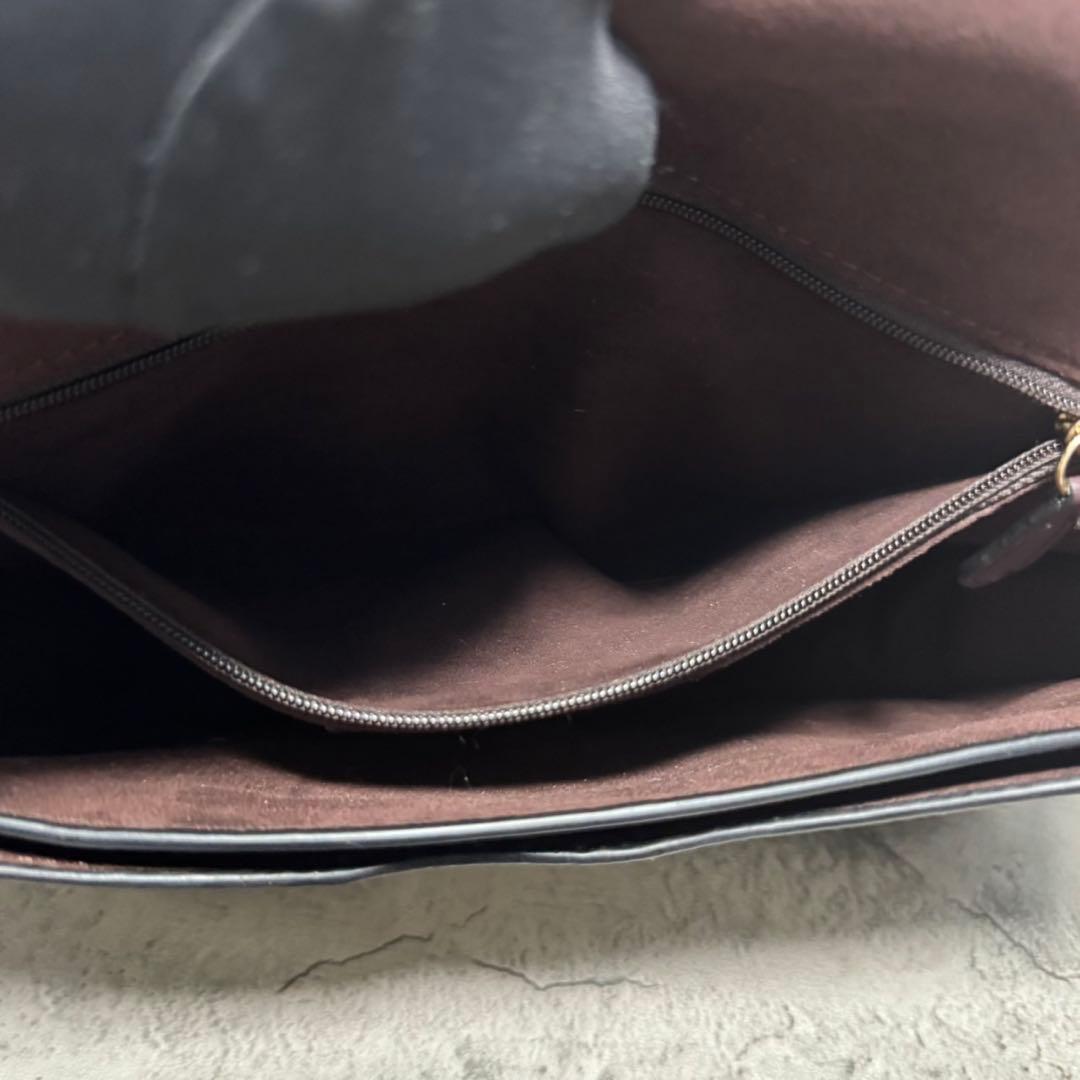 極美品✨️コーチ ワンショルダーバッグ ジョージ タビー PVC レザー 蛇柄 黒