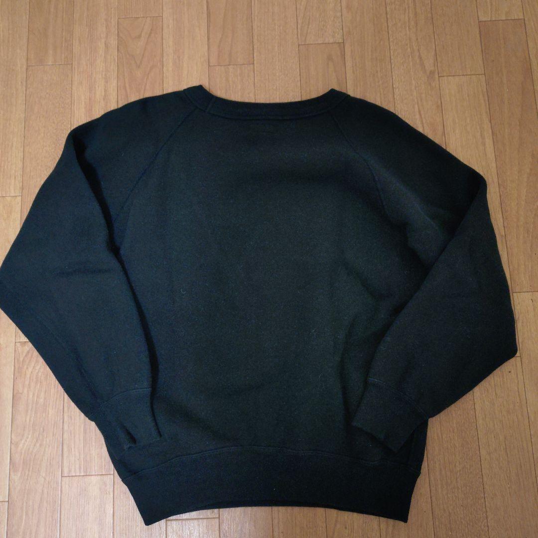 ダッパーズ スウェット フロッキープリント 黒 38 Dapper's