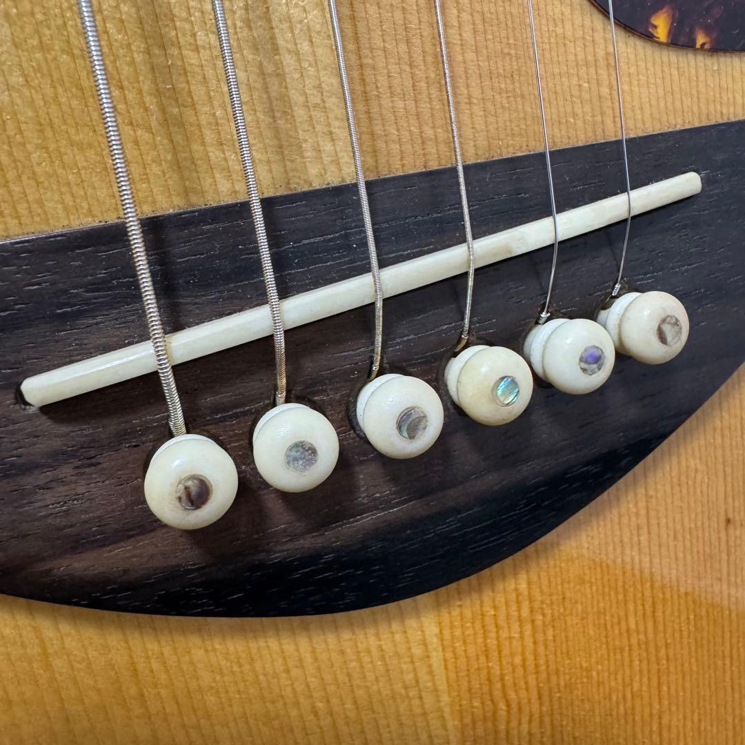 ヤマハFS720Sアコースティックギター　牛骨製ナットとサドル付き