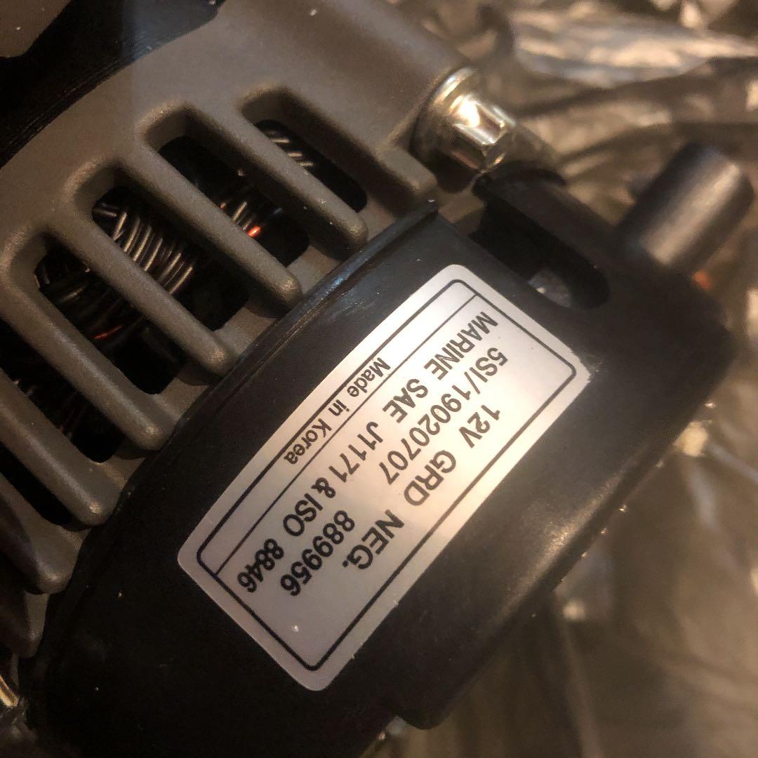 Mercury quick silver 881247a 1 オルタネーター