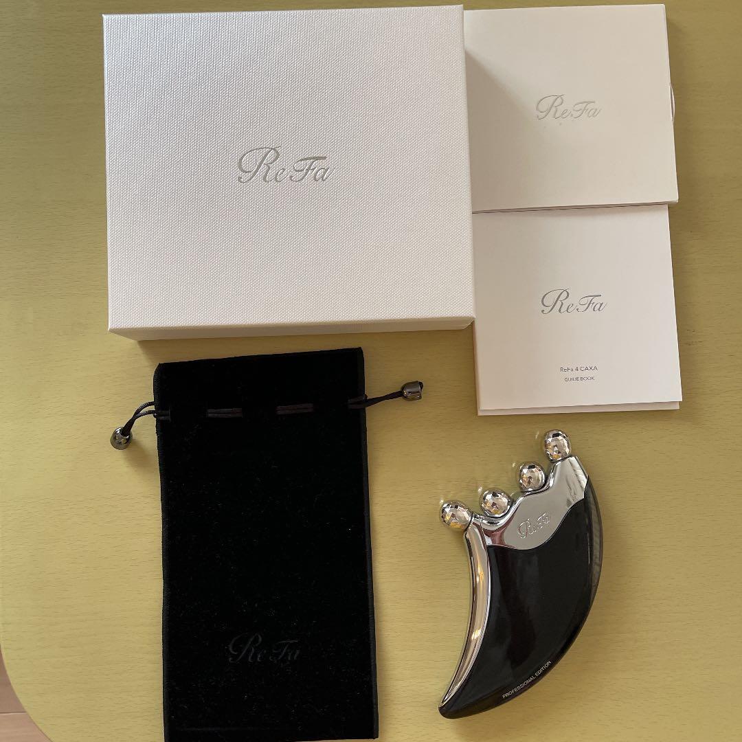 リファ 美顔ローラー Refaカッサ ブラック