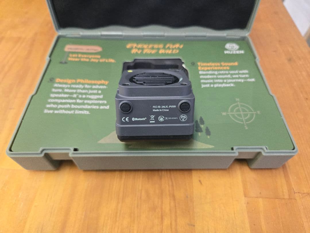 MUZEN Wild mini Bluetooth USB-C Gray第三世代