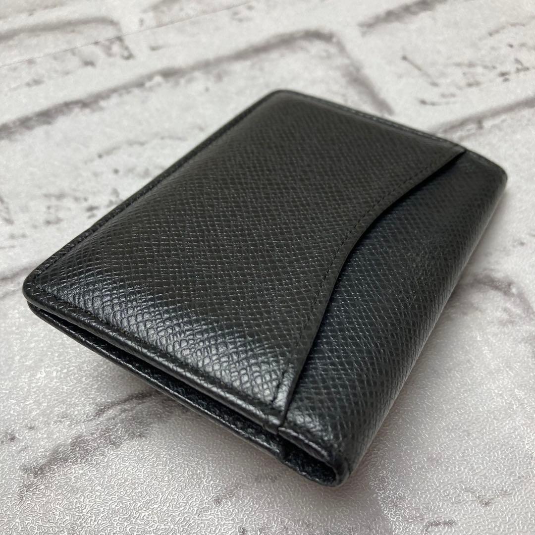 ルイヴィトン☆名刺入れ　ブラック　紙袋付き