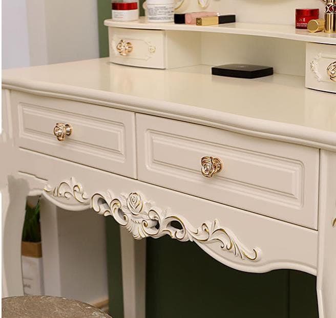 即日発送可能　大人気　北欧風ドレッサースツールライト 60cmセット