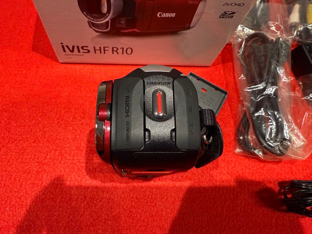 キャノン　Canon　ivis HF R10 HFR10 ビデオカメラ