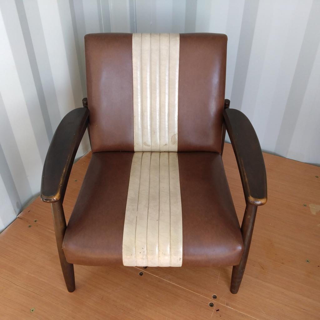 レトロモダン　１人掛けソファ　A