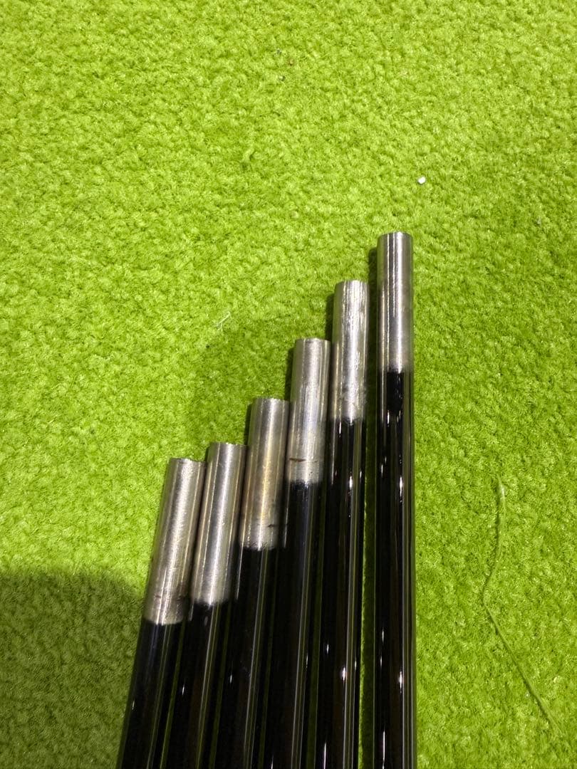 KBS S-Taper 110 シャフト【ブラック】＃5〜P　6本