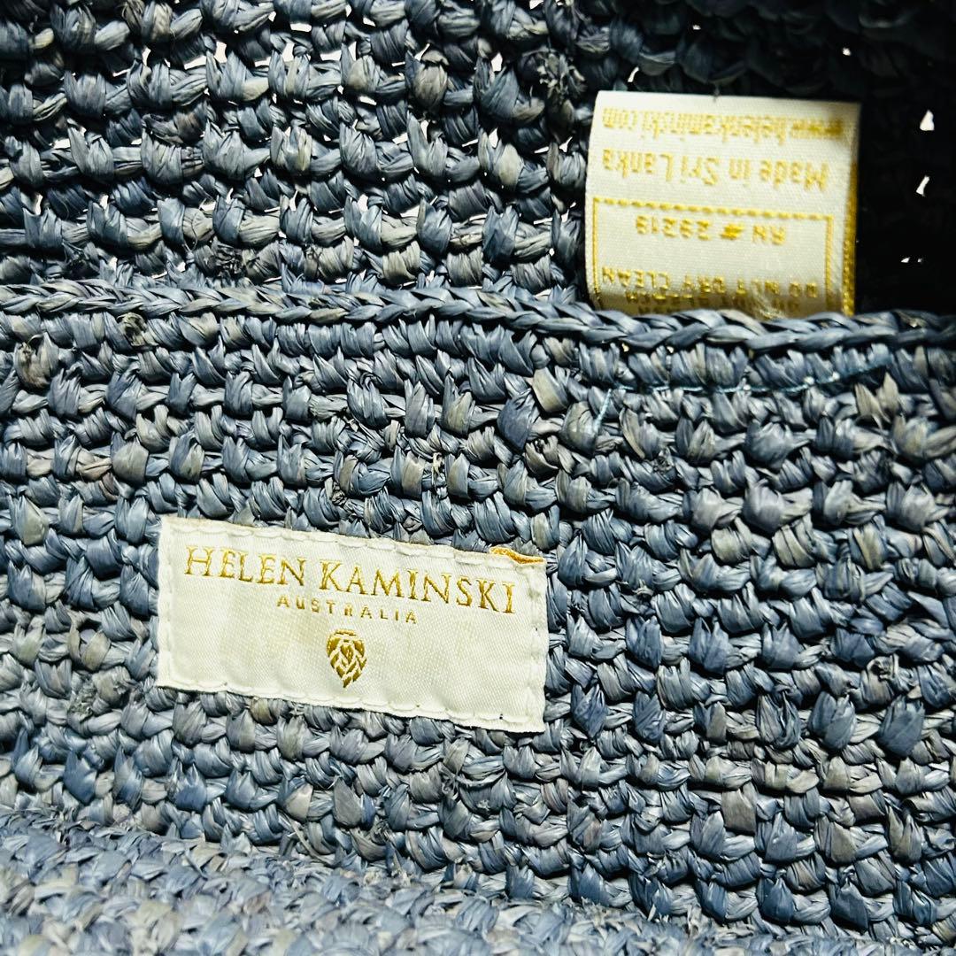 ✨極美品✨ 【ヘレンカミンスキー】ラフィアバッグ カゴバッグ ショルダーバッグ