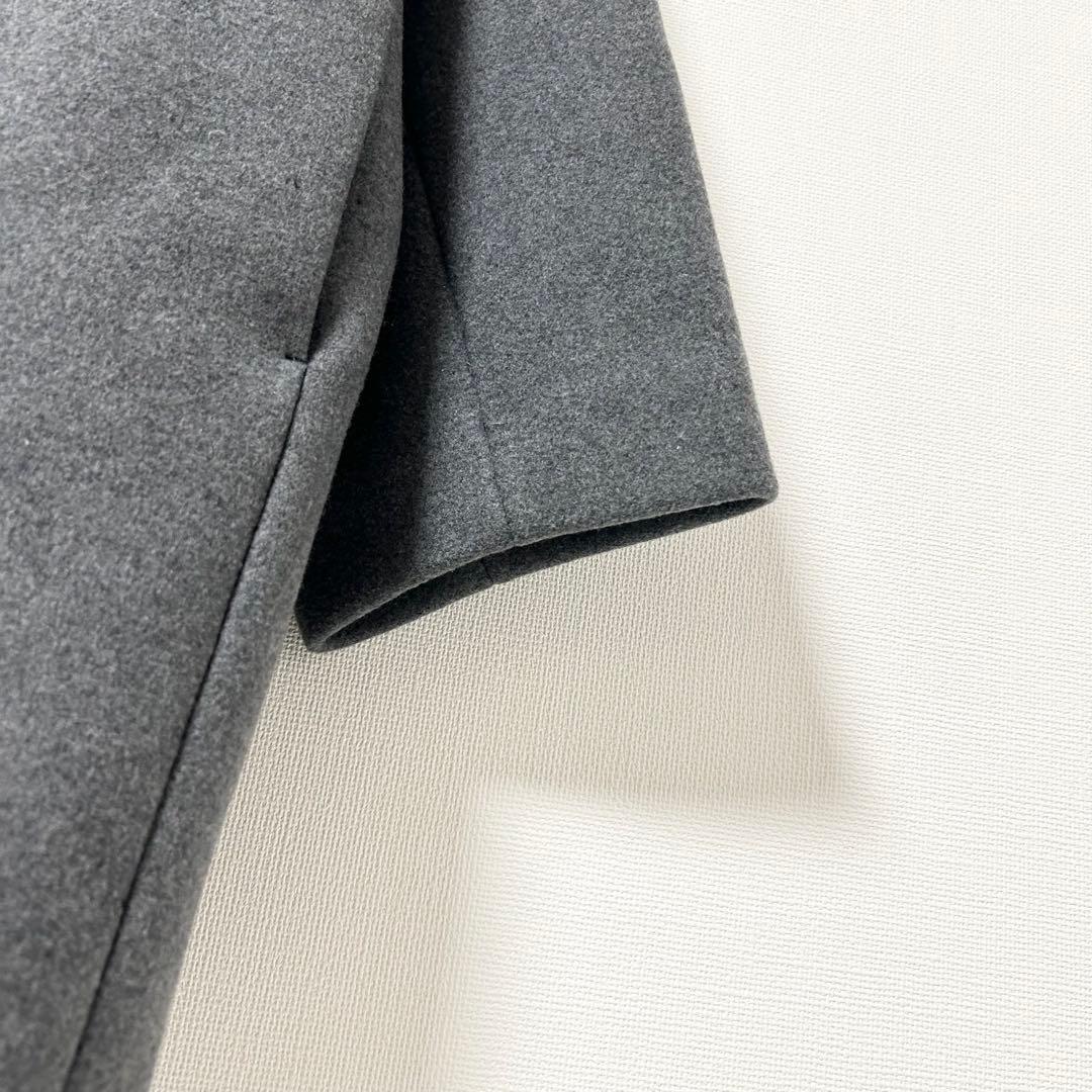 美品✨UNITED ARROWS メルトンPコート　グレー　36