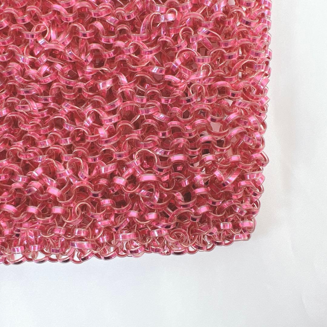 美品✨ アンテプリマ スタンダードスクエア ミディアム フクシアピンク チェーン