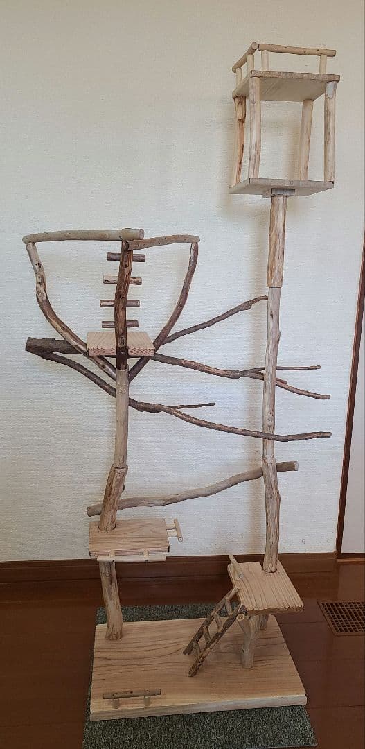 ① むらゆオーダーページ　ハンドメイド　流木　アスレチック