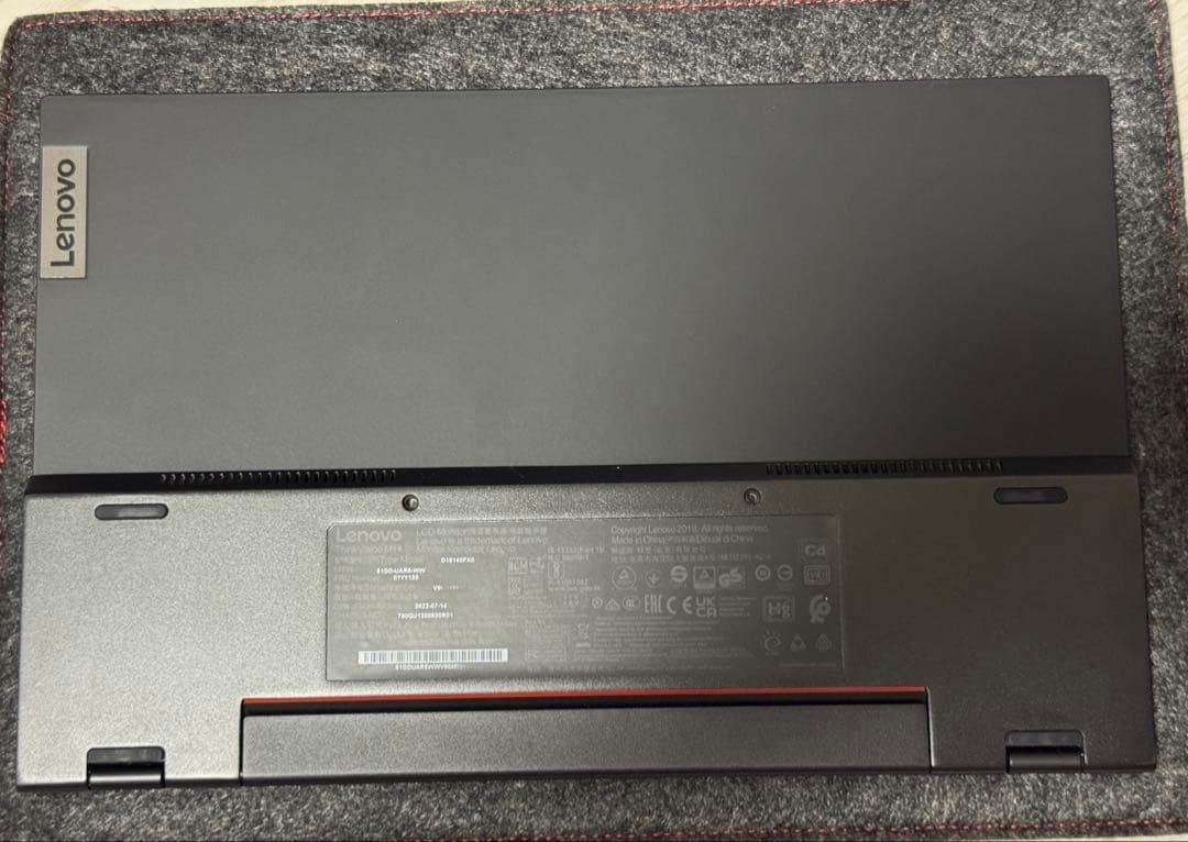 Lenovo ThinkVision M14 14インチモニター