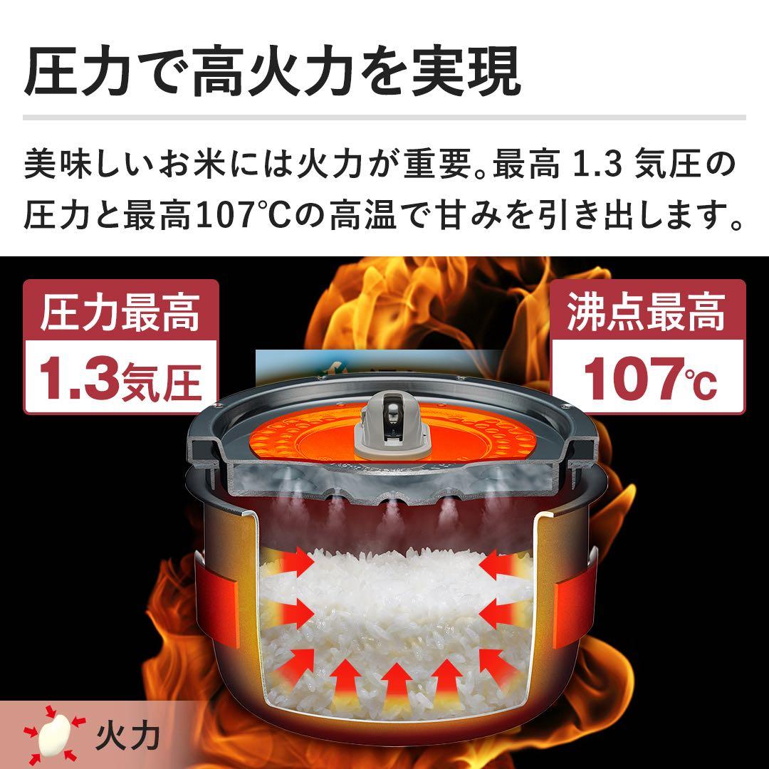 HITACHI 圧力IH炊飯器 RZ-TS106M 5.5合