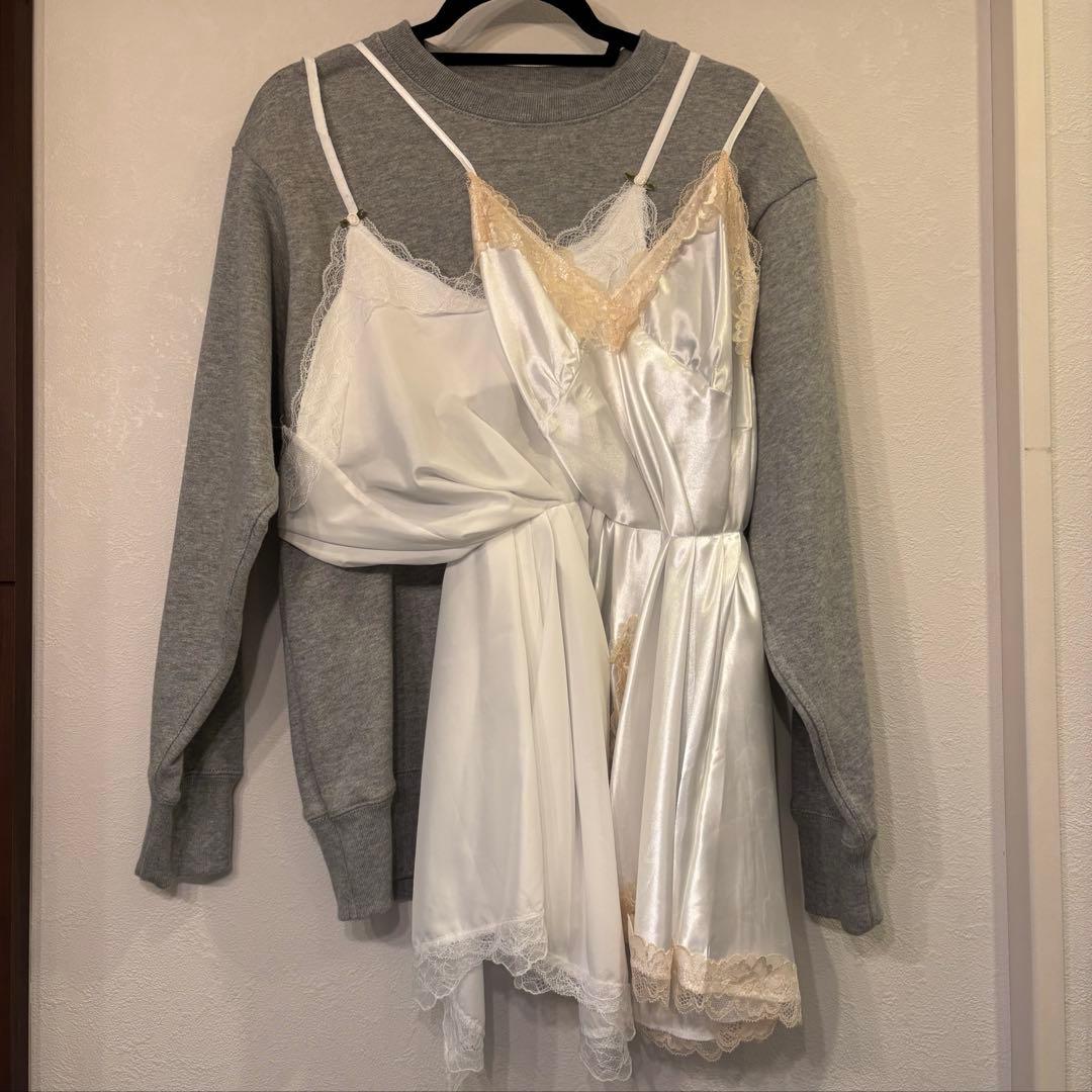 LITMUS herpraha ランジェリードッキングスウェット