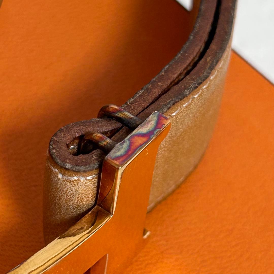 しじみ　HERMES エルメスレディースベルト　バックル