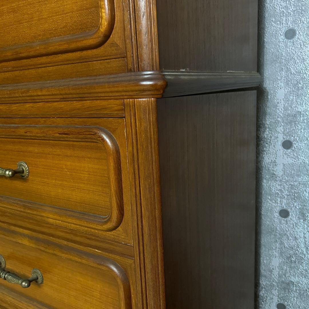 ꧁カントリー調家具꧂5段チェスト たんす タンス 箪笥 収納 衣類 衣服 洋服