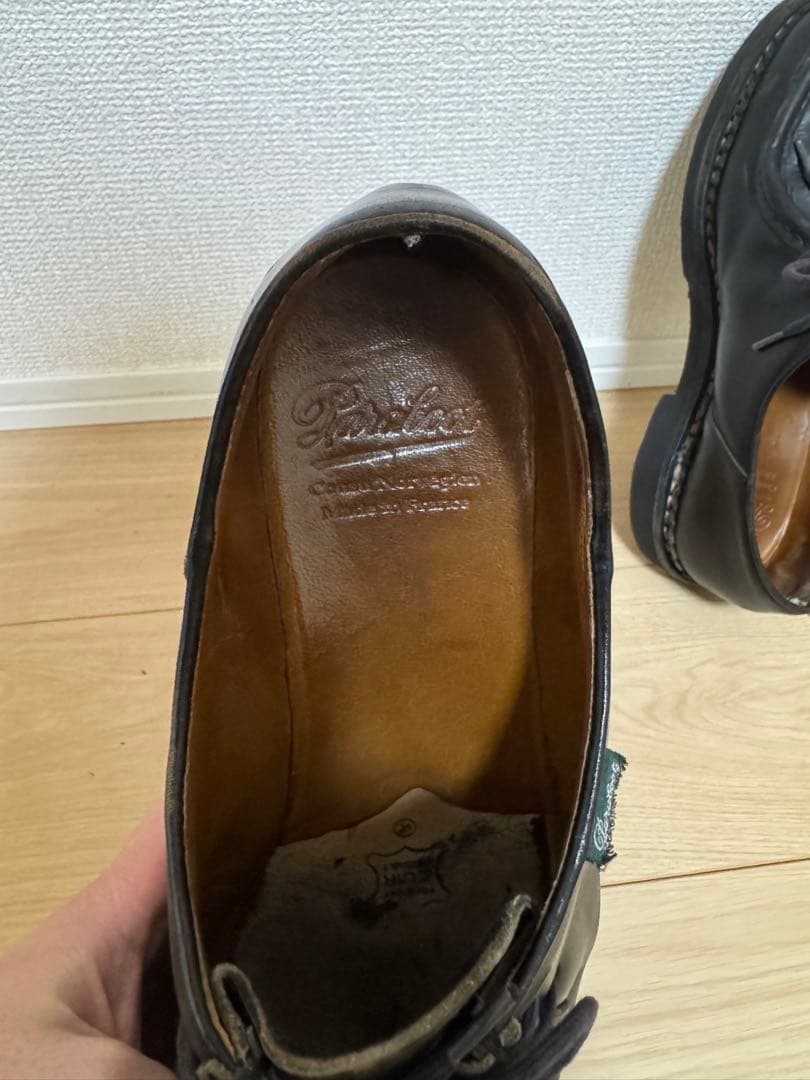 パラブーツ　ミカエル　黒　PARABOOT MICHAEL 40